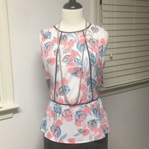 Banana Republic floral blouse - size 10